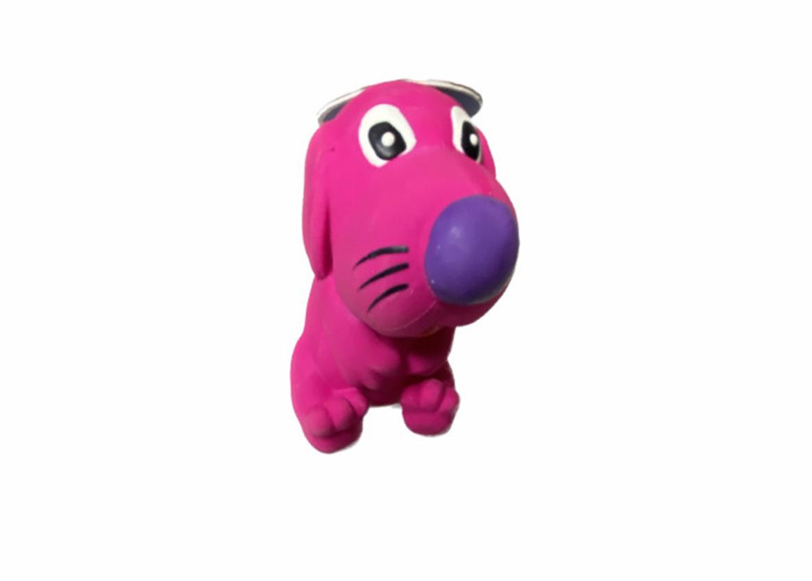 Red Duvo Plus Rubber Rope Dog Toy