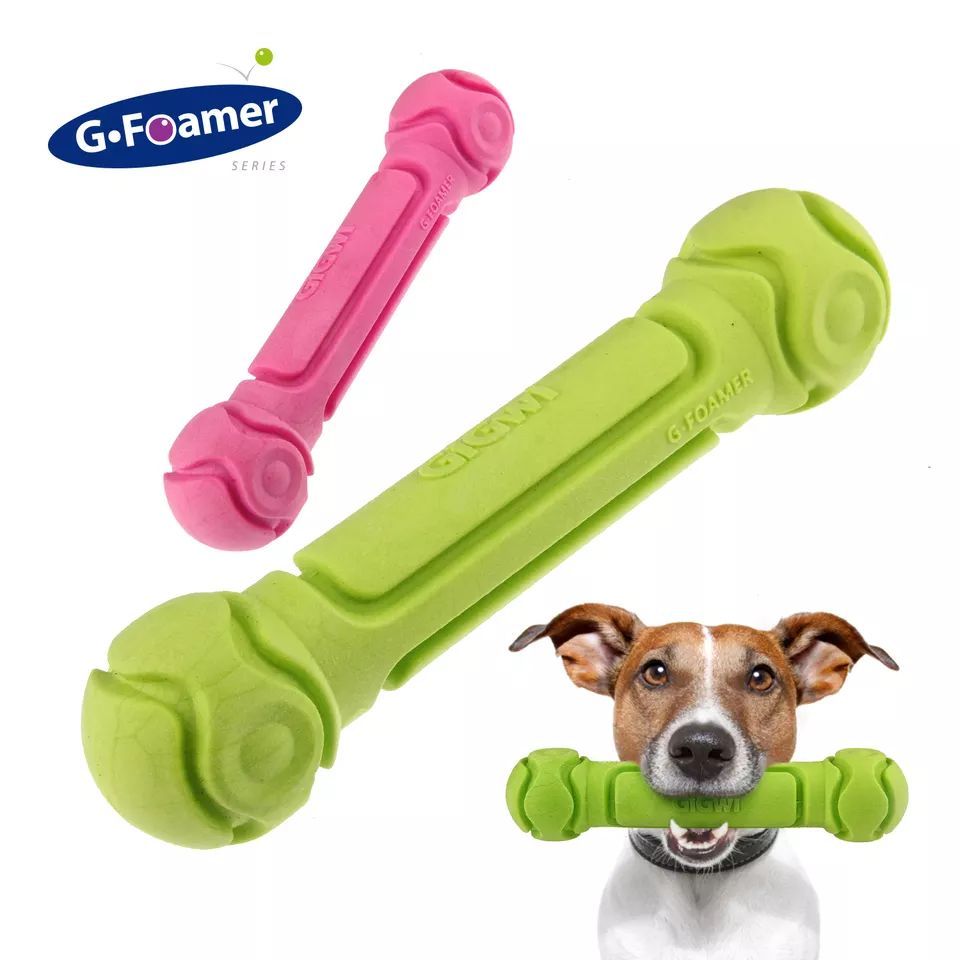 Green Rubber Bone